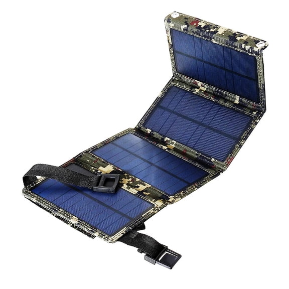 HomeLife Solar Cell Charger Waterproof Fast Charging Foldable 20W USB Folding Solar Panel Charger for Smart Phone