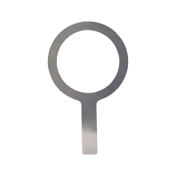 HomeLife Stainless Steel Baking Cup Ring with Heat-resistant Wooden Handle Milk Tea Cup Cover Rim Gasket for Dessert Bubble Tea Roasted Milk DIY Making Accessories
