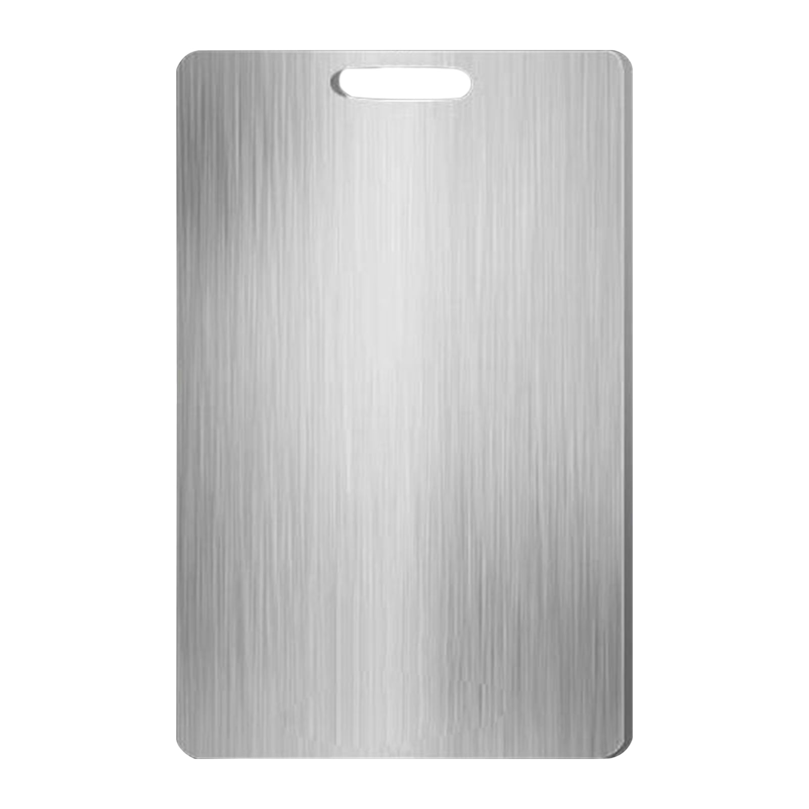 HomeLife Stainless Steel Cutting Board Large Non-Slip Pastry Board for Kitchen Dual-Sided Chopping Board Easy to Clean Multiple Sizes Available Cutting Mats