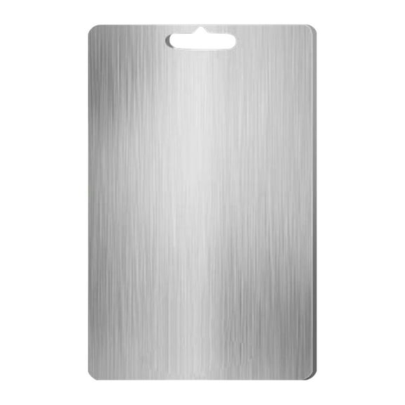 HomeLife Stainless Steel Cutting Board Large Non-Slip Pastry Board for Kitchen Dual-Sided Chopping Board Easy to Clean Multiple Sizes Available Cutting Mats