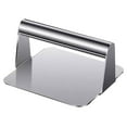 thumbnail image 1 of HomeLife Stainless Steel Hamburger Press with Handle Square Round Non-stick Food Grade Grill Griddle Meat Bacon Steak Burger Manual Smasher Tool Kitchen Gadgets, 1 of 13