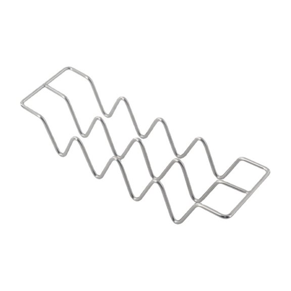 HomeLife Stainless Steel Taco Stand Holder Dishwasher Safe Taco Shell Holder Rack Holds 4 Tacos Kitchen Accessories for Grilling Burritos Tortilla Shell Oven Baking