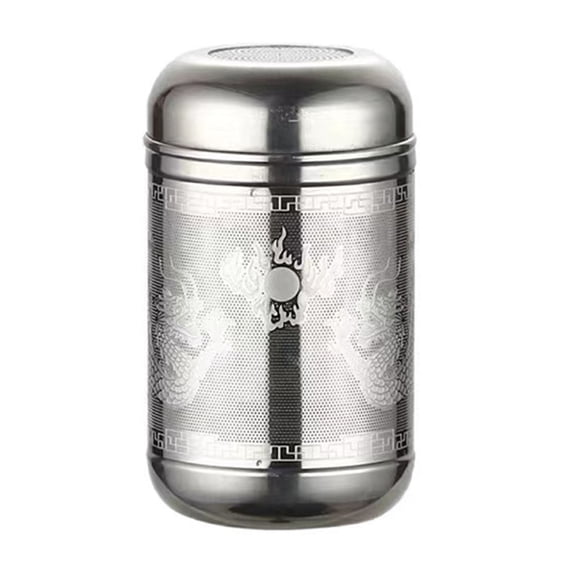 HomeLife Stainless Steel Tea Infuser Strainer Fine Mesh for Loose Leaf Tea Reusable Tea Filter Bags Diffusers Easy to Use Tea Ball Holder with Lid Tea Steeper for Herbal Tea Coffee Spices