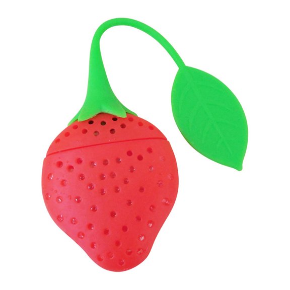 HomeLife Tea Strainer Lemon Shaped Heat-resistant Silicone Loose Leaf Filter Tea Infuser for Kitchen