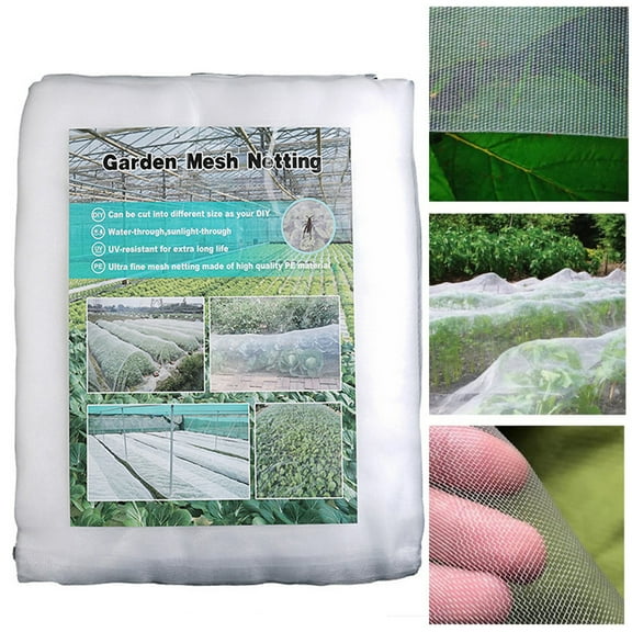 HomeLife Vegetable Net Ultrafine Grid Mesh Plant Mesh Cover Horticultural Net Plant Cover Net Garden Barrier Net Garden Mesh Netting