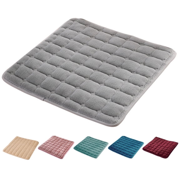 HomeLife Winter Flannel Thickened Anti Slip Plush Chair Cushion