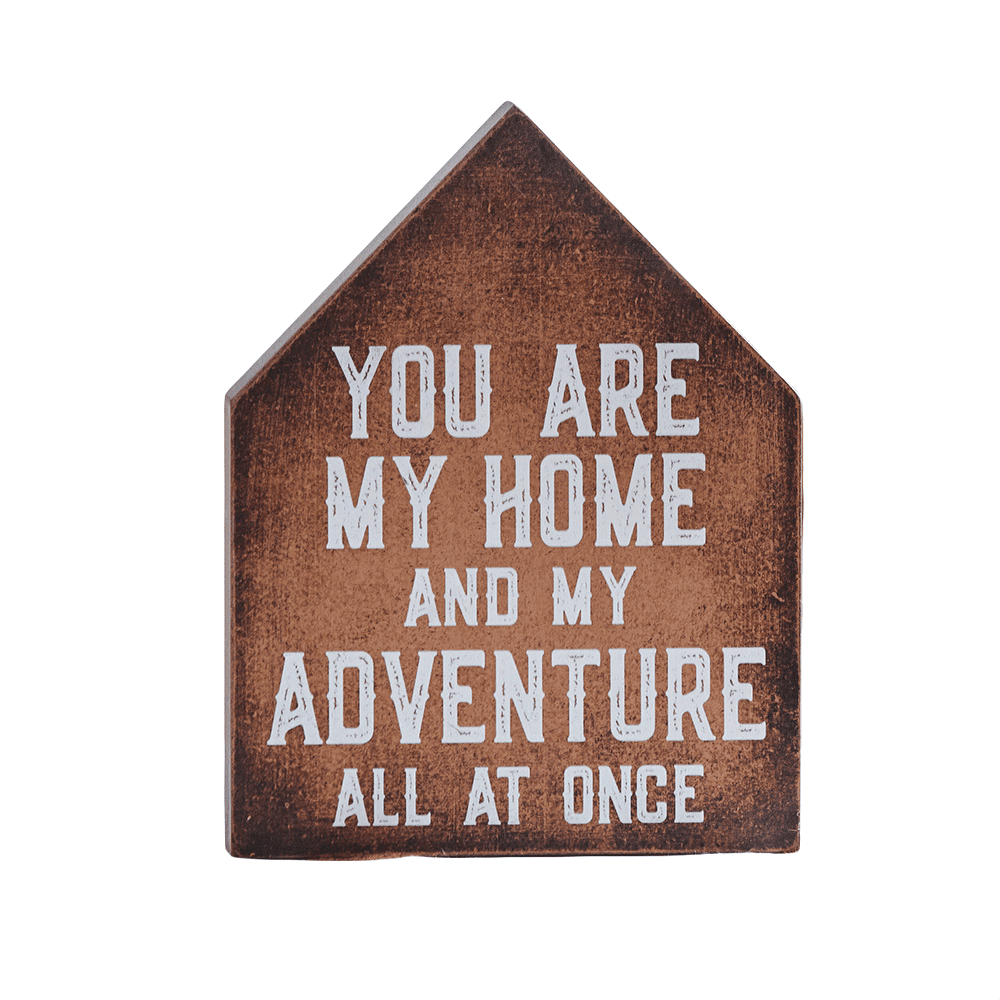 HomeMagic Decorative Block Sign, You Are My Home - Walmart.com