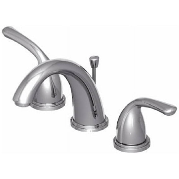 HomePointe 204673 Widespread 2-Handle Lavatory Faucet, Brushed Nickel - Quantity 1