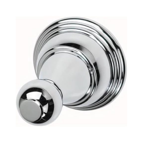 HomePointe 231187 Vintage Robe Hook, Chrome - Quantity 6