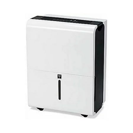 HomePointe 35 Pint 3,000 Square Feet Home Dehumidifier, White