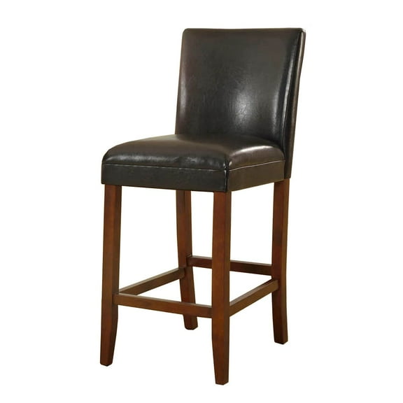 HomePop 29" Faux Leather Barstool