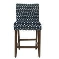 thumbnail image 1 of Classic Parsons 24" Counter Stool - Textured Navy, 1 of 10