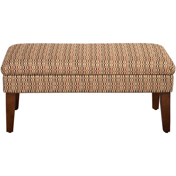 HomePop Decorative Storage Bench, Multiple Colors