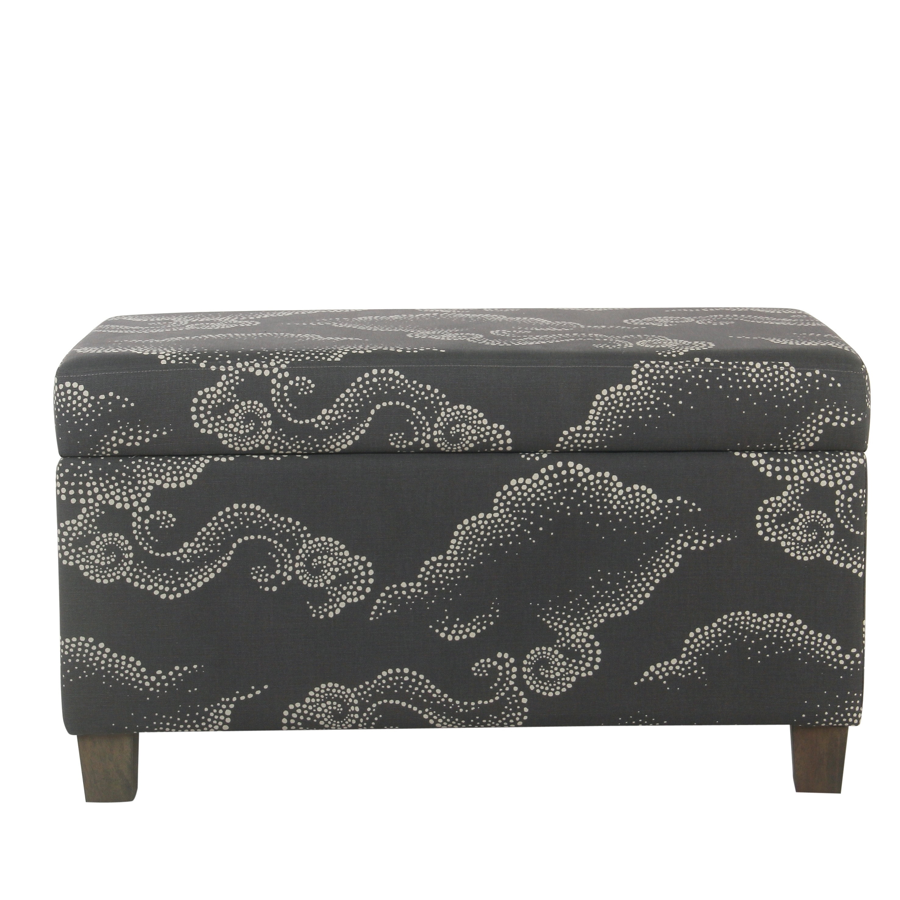 HomePop Juvenile Deluxe Storage Bench, Multiple Colors