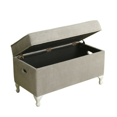 HomePop Juvenile Diva Decorative Storage Bench, Multiple Colors