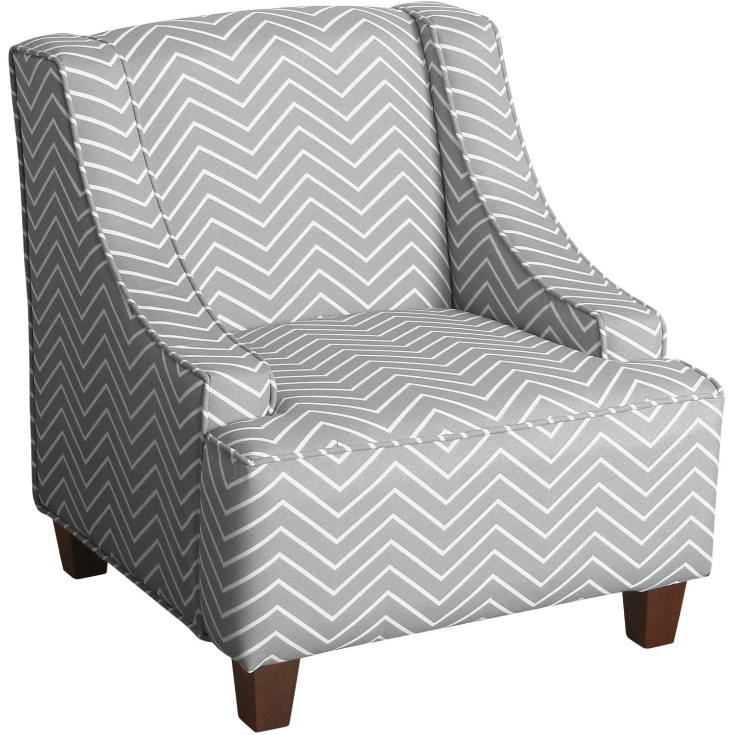 HomePop Kids Swoop Arm Accent Chair