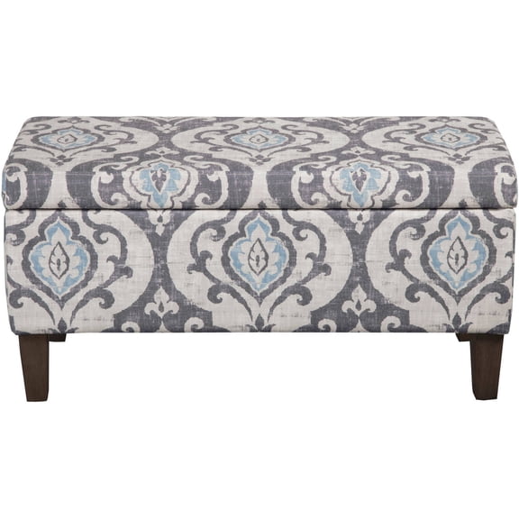 HomePop Large Storage Bench, Multiple Colors