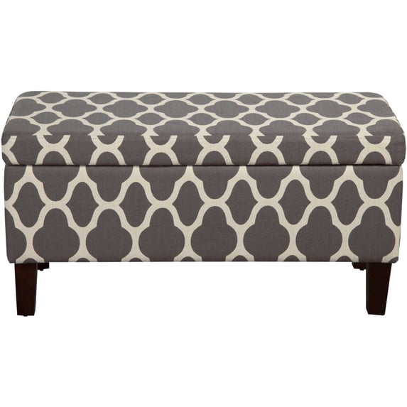 HomePop Large Storage Bench, Multiple Colors