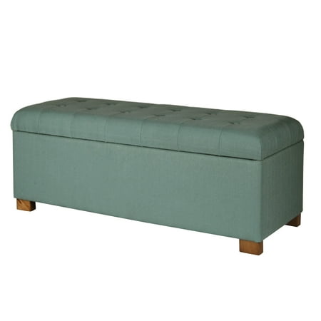 HomePop Large Tufted Storage Bench, Multiple Colors