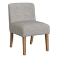 thumbnail image 1 of HomePop Mid-Back Upholstered Dining Chair, Gray, 1 of 9