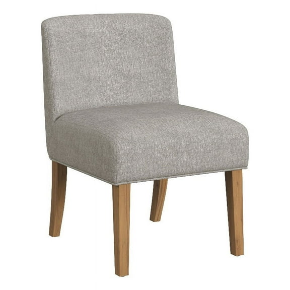 HomePop Mid-Back Upholstered Dining Chair, Gray