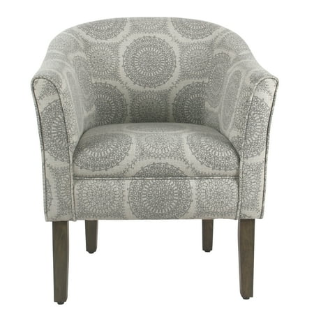 HomePop Modern Barrel Accent Chair