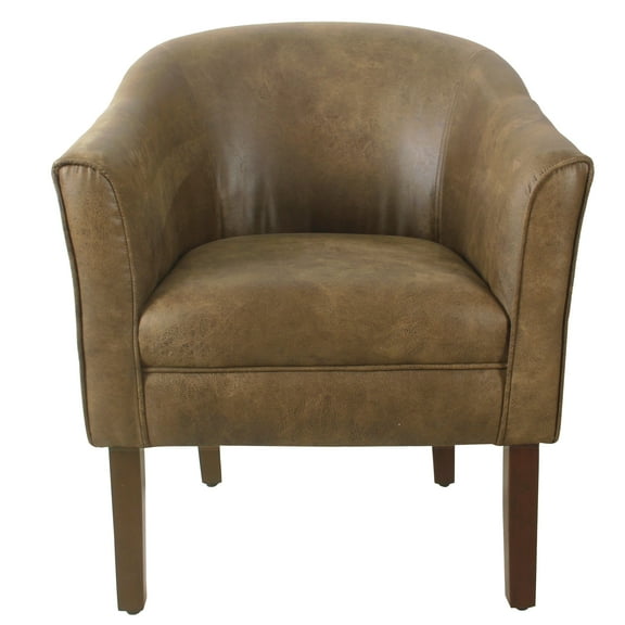 HomePop Modern Barrel Accent Chair