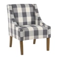 thumbnail image 1 of HomePop Modern Swoop Accent Armchair, 1 of 6