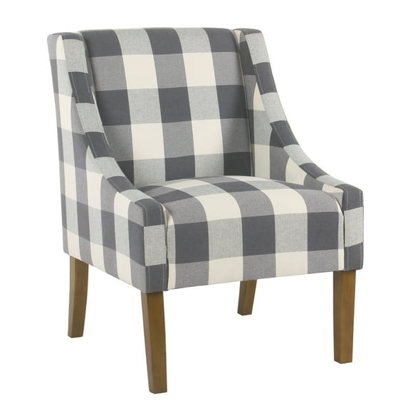 HomePop Modern Swoop Accent Armchair