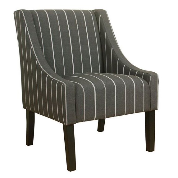 HomePop Modern Swoop Accent Armchair