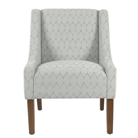 HomePop Modern Swoop Accent Armchair