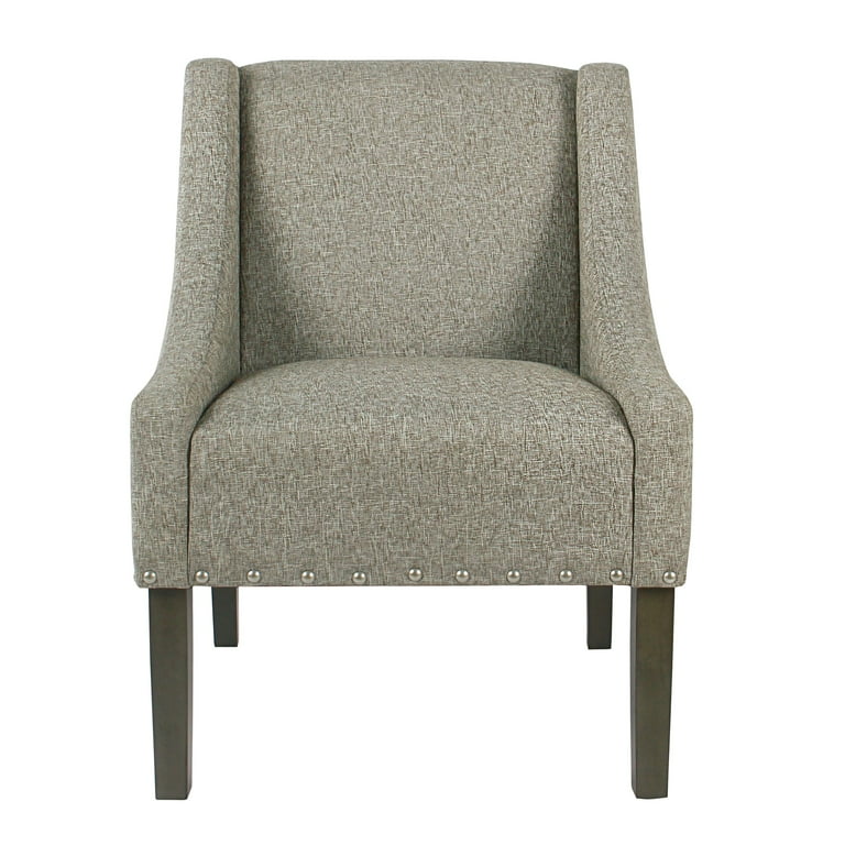 Homepop modern sale swoop accent chair