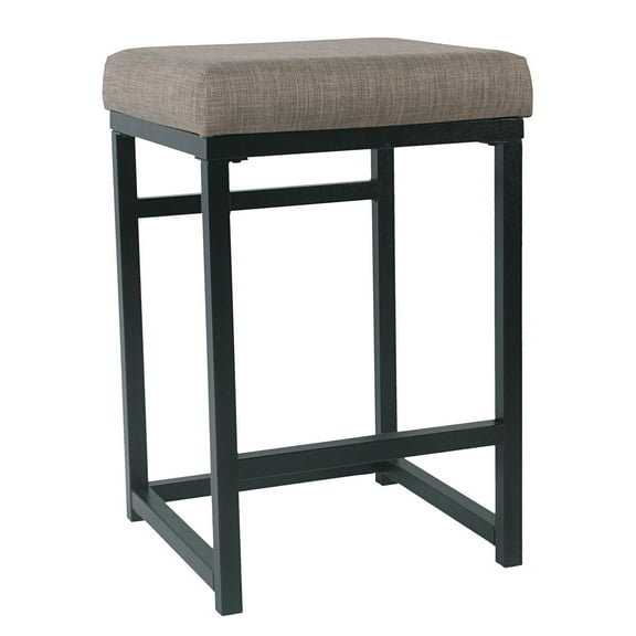 HomePop Open Back Metal 24" Counter Stool