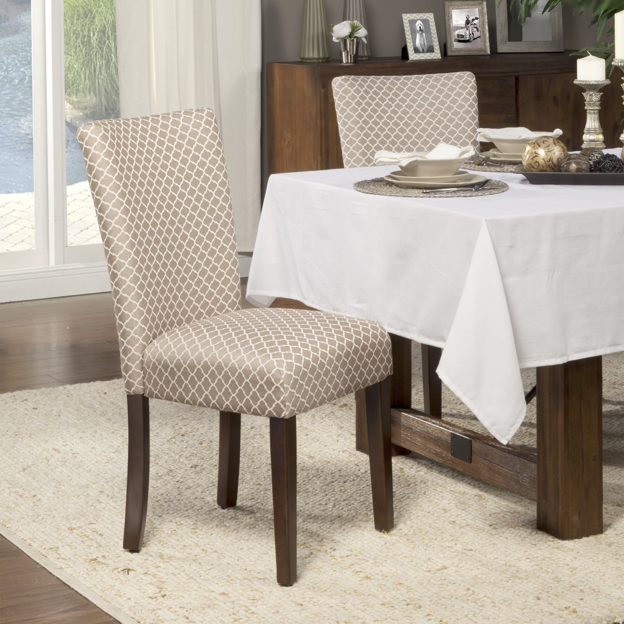 HomePop Parsons Dining Chairs (set of 2), Multiple Colors