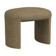 thumbnail image 1 of HomePop Quinn Upholstered Ottoman, Mocha Velvet, 1 of 10