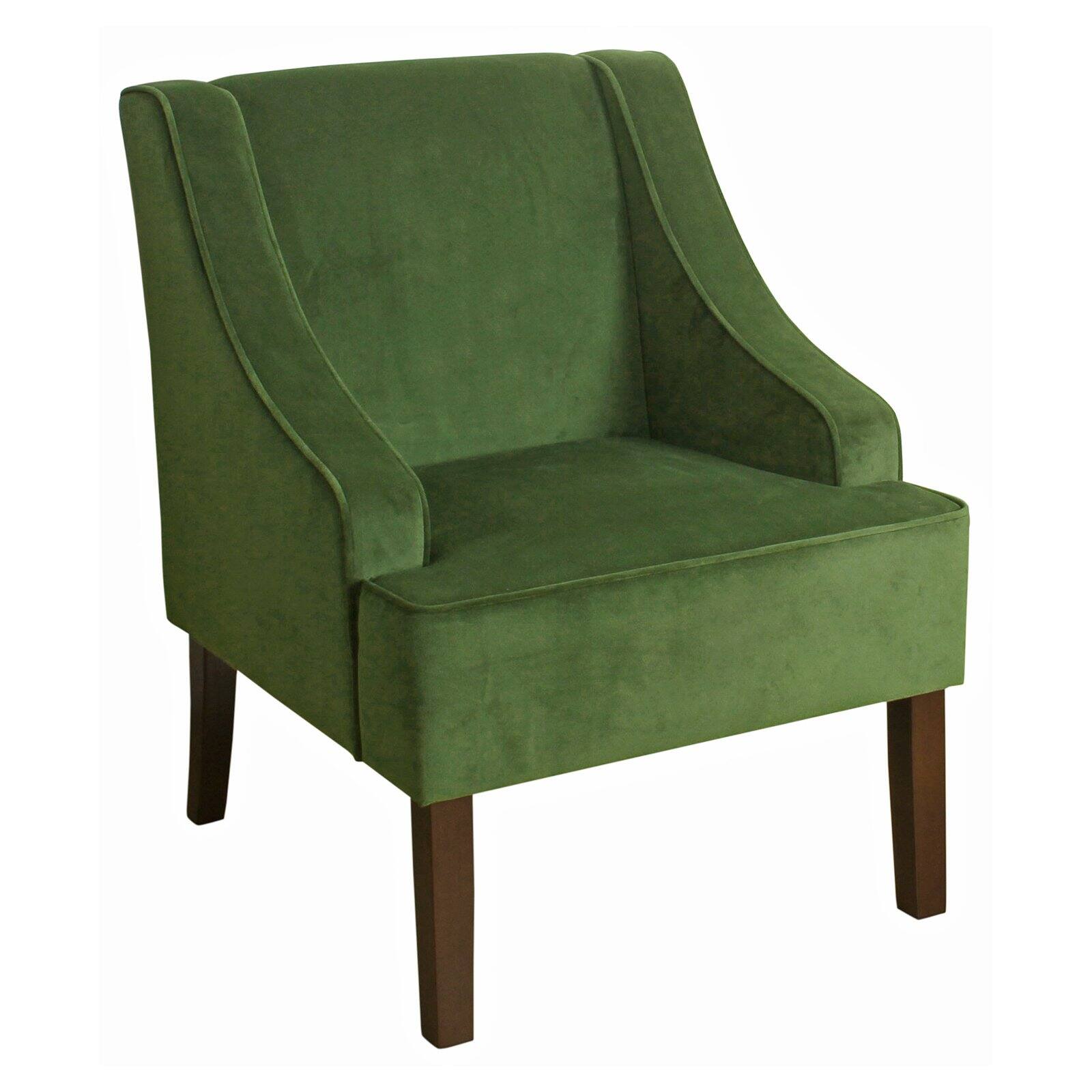 HomePop Swoop Arm Accent Chair