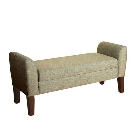 HomePop Tara Storage Bench Settee, Multiple Colors