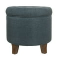 thumbnail image 1 of HomePop Tufted Round Ottoman with Storage, Multiple Colors, 1 of 10