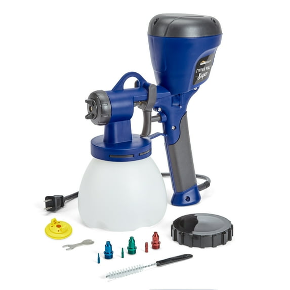 HomeRight Super Finish Max HVLP Paint Sprayer with 3 Spray Tips and 2 Caps