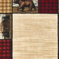 thumbnail image 1 of 10' X 13' Ivory Southwestern Power Loom Stain Resistant Area Rug, 1 of 3