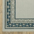 thumbnail image 1 of HomeRoots 10' x 13' Blue and Beige Stain Resistant Indoor Outdoor Area Rug, 1 of 10