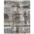 thumbnail image 1 of HomeRoots 616942 10 x 13 ft. Gray, Taupe & Ivory Abstract Distressed Rectangle Area Rug, 1 of 1