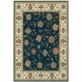 thumbnail image 1 of HomeRoots  10 x 13 ft. Navy & Ivory Oriental Power Loom Stain Resistant Rectangle Area Rug - Navy and Ivory - 10 x 13 ft., 1 of 1