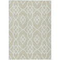 thumbnail image 1 of HomeRoots 592076 10 x 14 ft. Beige & Ivory Trellis Washable Indoor & Outdoor Rectangle Area Rug, 1 of 1