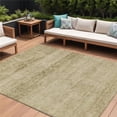 thumbnail image 1 of HomeRoots 616099 10 x 14 ft. Beige & Linen Medallion Washable Indoor & Outdoor Rectangle Area Rug, 1 of 1