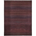 thumbnail image 1 of HomeRoots  10 x 14 ft. Red & Gray Striped Power Loom Rectangle Area Rug - Red and Gray - 10 x 14 ft., 1 of 1