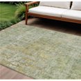 thumbnail image 1 of HomeRoots 607889 10 x 14 ft. Sage Abstract Washable Indoor & Outdoor Rectangle Area Rug, 1 of 1