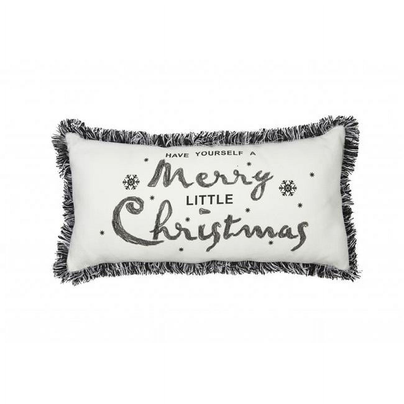 Have yourself a cheap merry little christmas pillow