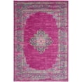 thumbnail image 1 of 12' X 18' Blue Moroccan Power Loom Distressed Area Rug, 1 of 5