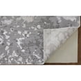 thumbnail image 1 of HomeRoots  12 x 18 ft. Silver Gray & White Abstract Rectangle Area Rug, 1 of 5